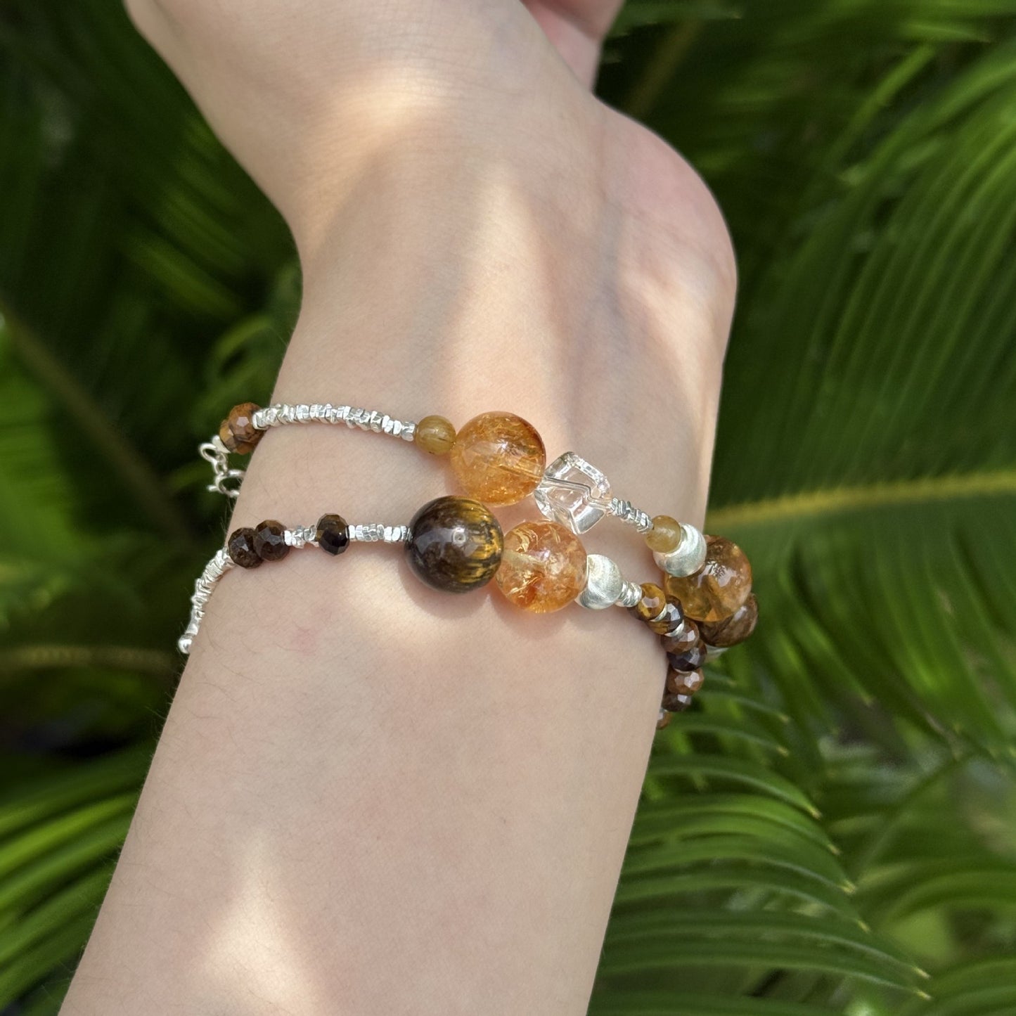 Courage Source - Tiger's Eye Bracelet Set of 3