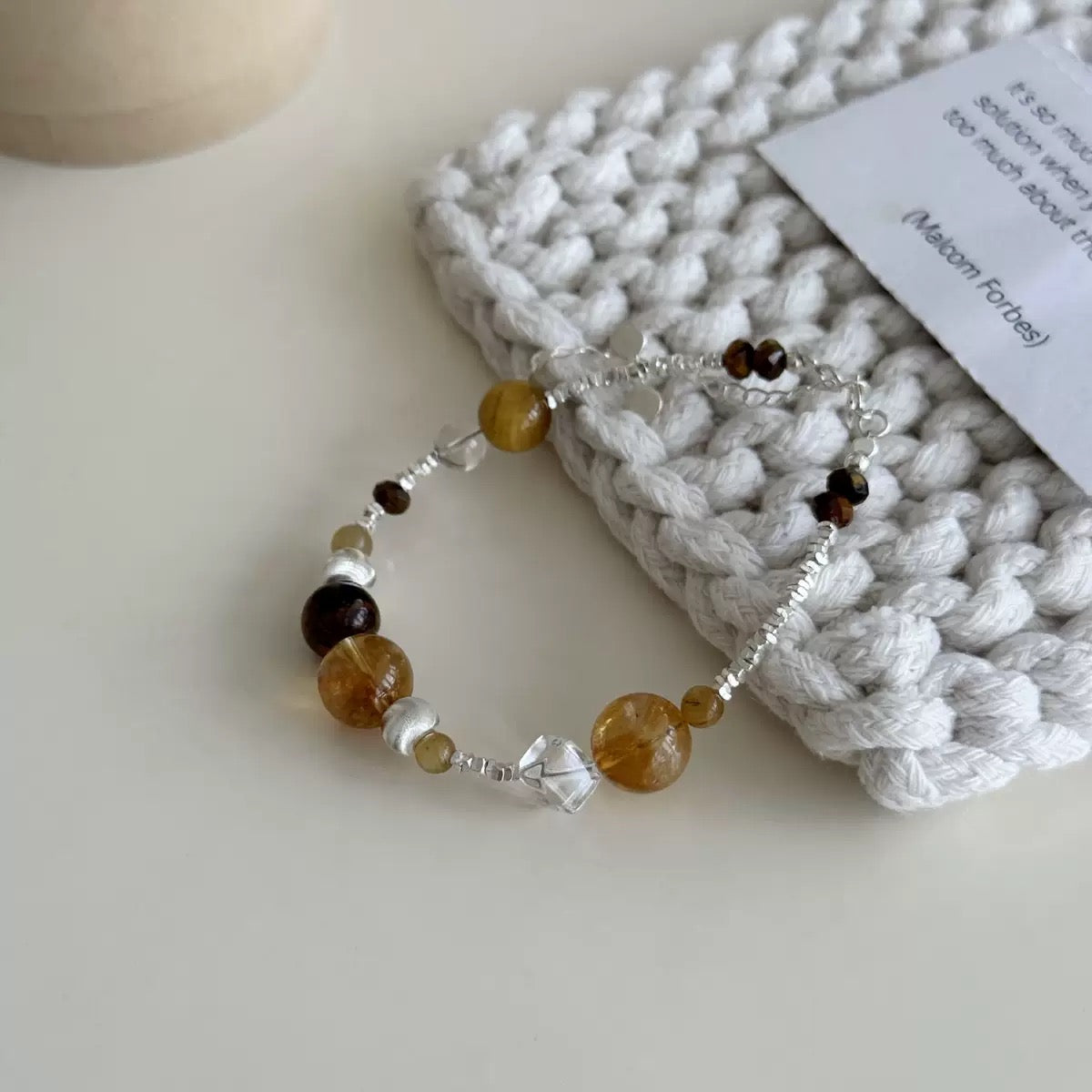 Courage Source - Tiger's Eye Bracelet Set of 3