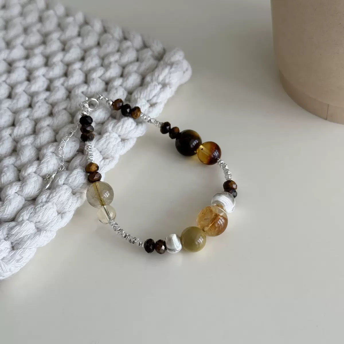 Courage Source - Tiger's Eye Bracelet Set of 3